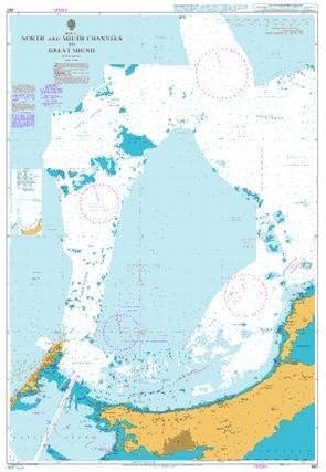 UKHO BA Chart 867: Bermuda, North and South Channels to Great Sound