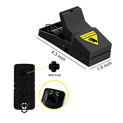 Mouse Trap, Mice Traps That Work Best Snap Traps for Small Mice and Mouse Outdoor Indoor Quick Kill and Reusable Mouse Traps 6 Pack - Thumbnail 6