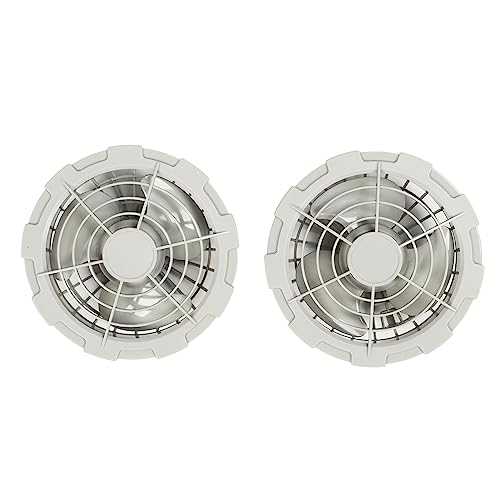 Roupas Com Ar Condicionado, 1 Aberto 5V 2A Colete de Ventilador de Resfriamento Cinza 6000 RPM para