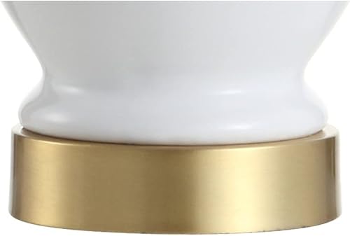 Miniatura 6 de JONATHAN Y JYL1035A Perry - Lámpara de mesa LED de cerámica y metal de 20 pulgadas, estilo francés, clásica, mesita de noche, para dormitorio, sala