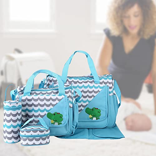 MERIGLARE Conjunto de bolsa de fraldas com alça de ajustável de de grande capacidade Almofada de de