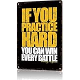 Vintage Metal Signs Posters PACQUIAO QUOTE Wall Art Decor for Home Room Office Man Cave Decor 8X12inch