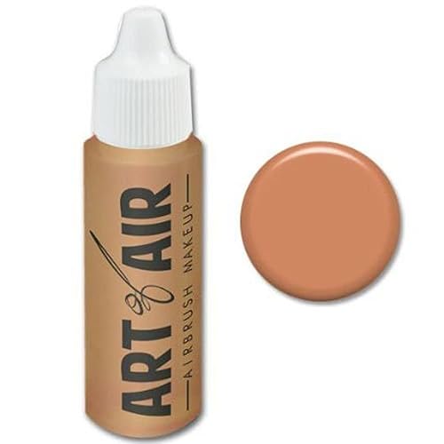 Miniatura 8 de Maquillaje con aerógrafo Art of Air, base en botella de 12 onza, color a elegir, Caramelo
