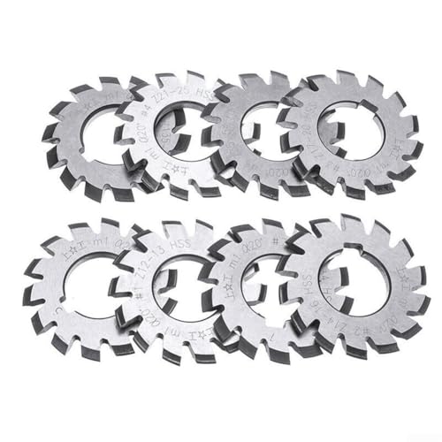 Fraise module M1 HSS pour usiner et réparer des engrenages de 12 à 135 dents - 3
