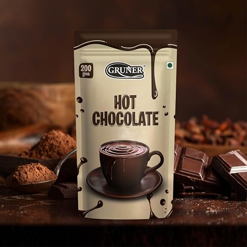 Image of Gruner Hot Chocolate 200g | Rich and Smooth | Classic Hot Chocolate.