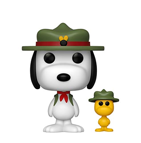 Funko Pop! Animation: Peanuts Beagle Scout Snoopy With Woodstock Funko Shop Exclusive Vinyl Figure #885