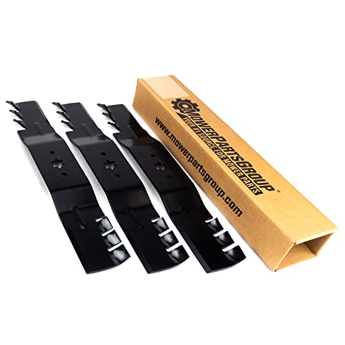 Lames de mulching résistantes MTD Cub Cadet 942-0677 broyage fin