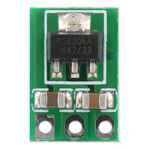 Dyocoag Ultra Light Ultra Thin DC 3.5-5V a 3.3V DC-DC Módulo regulador de Paso hacia Abajo para 3.3V MCU Arm CPU FPGA/CPLD