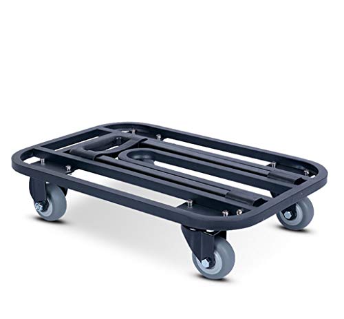 Carretilla multiusos plegable capacidad 225Kg 4 ruedas miniatura 6