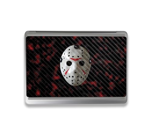 Image of MightySkins Carbon Fiber Skin Compatible with Microsoft Surface Laptop Studio 2 (2023) Full Wrap Kit - 13th Nightmare | Protective Durable Textured Carbon Fiber Finish | Made in The USA