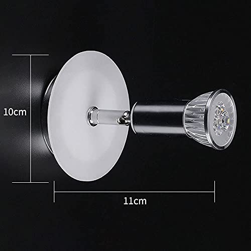Foco de techo giratorio GU10 para iluminar pasillos y salones modernos con estilo 5