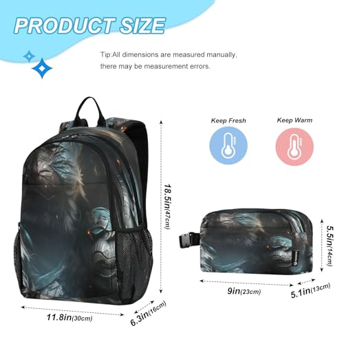 Sac à dos pour étudiants ergonomique contre le mal de dos - 2