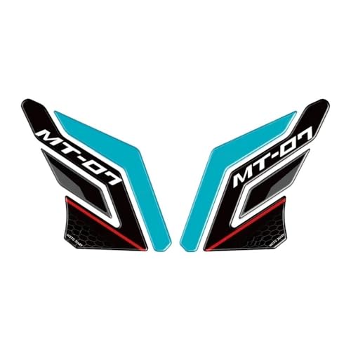 Protection réservoir moto MT-07 finition premium noire 2021-2024