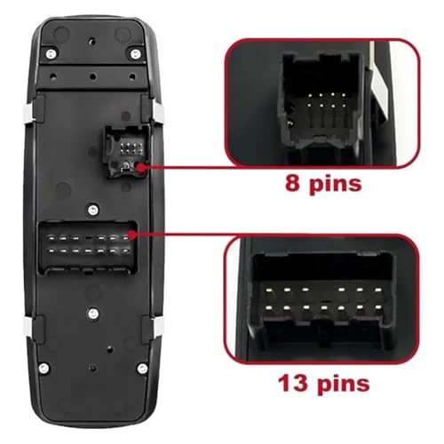 Bouton Commutation Vitres Électriques Dodge Nitro Interrupteur Lève-Vitre Voyage 4602632AH Central - 2