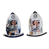 Cadre photo - le design en forme de voilier rend votre photo plus spéciale, et attrayante, cadre photo en forme de voilier