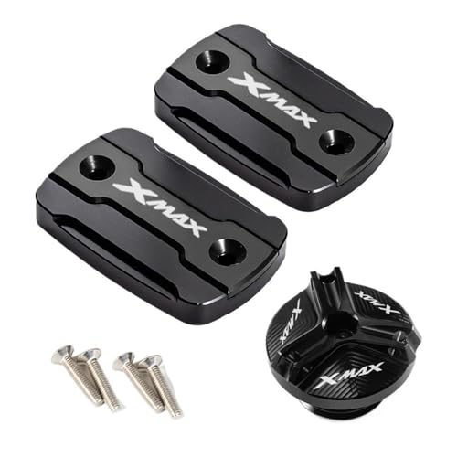オートバイ用フロントブレーキリザーバーキャップ XMAX 250 300 XMAX300 XMAX250 2017-2023 アクセサリー バイク用ブレーキフルードタンク フルードリザーバーカバー オイルフィラーキャップ