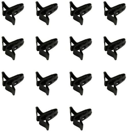 1967-1969 Rear Headliner Metal Tack Strip Mounting Bracket Hardware/Clip Set, 14 PCS