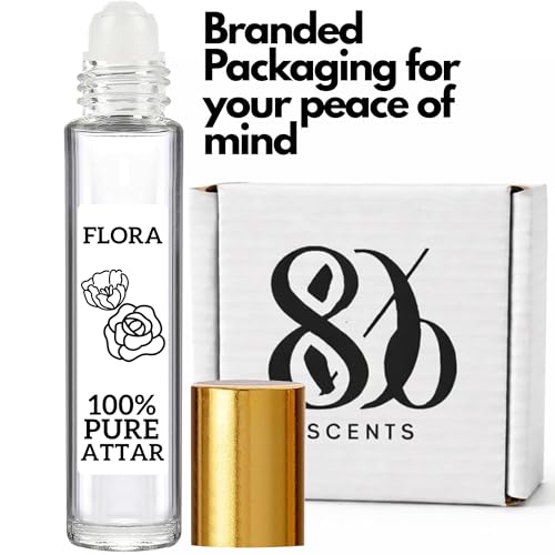 Image of 80% Scents Flora Attar Perfume for Men 6ml