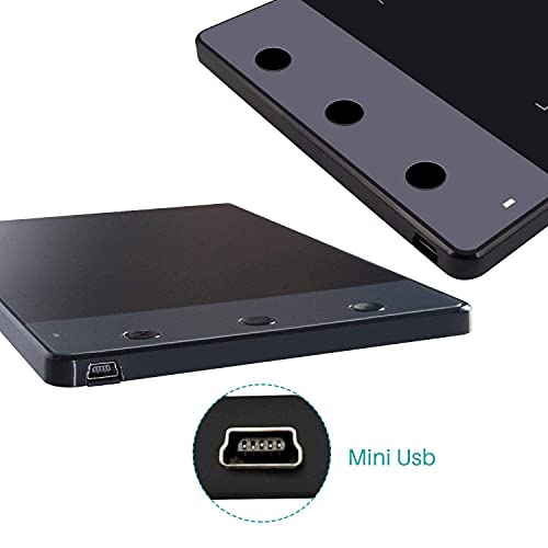 Mesas Digitalizadoras Huion H420 Kit de Tablet de Desenho Gráfico USB, Portátil, Adequado Para Inici