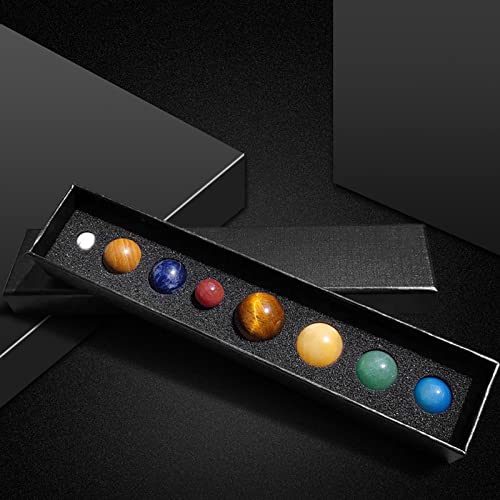 bolas pedras naturais com cristais cura com 8 planetas Solar, bolas pedras naturais com queda pedras