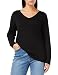 Produktbild ONLY Carmakoma Damen Carmargareta Pullover Knt L S Knit, Schwarz, 46-48 Große Größen EU
