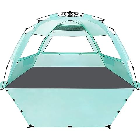 WhiteFang Deluxe XL Pop Up Beach Tent Sun Shade Shelter Cover