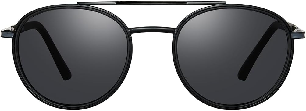 Madrid Aviator Sunglasses for Men & Women – Polarized TAC Lenses, Lightweight Metal Frame