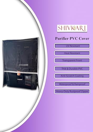 Image of Plastic Body Protective Cover for Eureka Forbes Aquaguard Aura Enhance Mineral RO+MF Alkaline Water Purifier, RO+MF Model Waterproof & Dustproof Water Purifier RO Body Cover