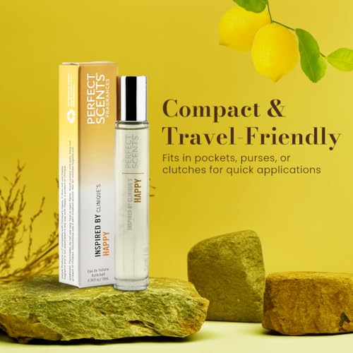 Image of Perfect Scents, Inspired by Clinique's Happy, Rollerball, Women's Eau de Toilette, Vegan, Paraben Free, Phthalate Free, Never Tested on Animals, 0.34 Fl Oz