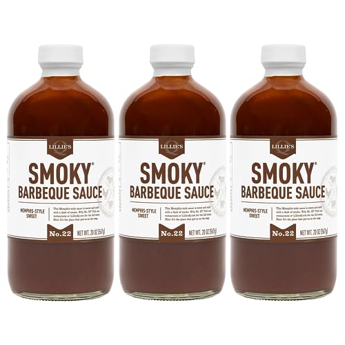 Lillie's Q - Smoky Barbeque Sauce, Gourmet BBQ Sauce, Sweet