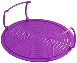 Wsparcie w mikrofalówce poręczna mata stołowa pokrywa na talerz ciepłe 2 naczynia stojak