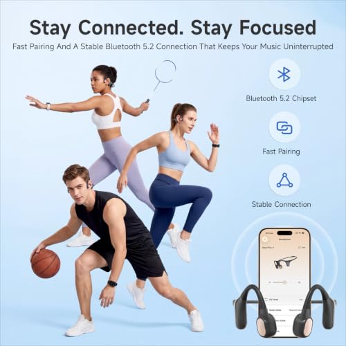 Dreame Aqua Plus Bone Conduction Headphones, Open-Ear Headphones, IP68, 32GB Storage - image 5