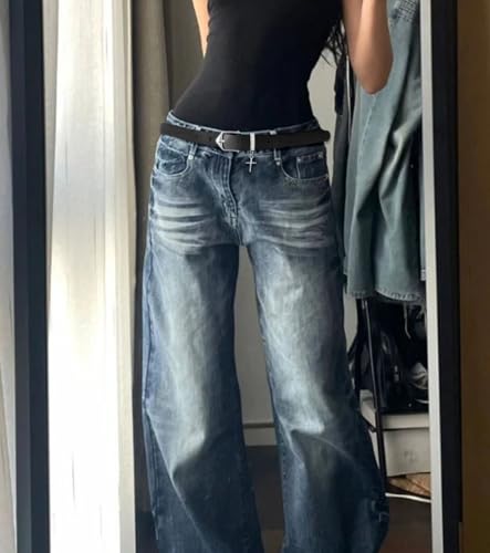 Women Gothic Waist Belt Punk Cross Pendant Belt Silver Buckle PU Leather Belt for Dresses Jeans2