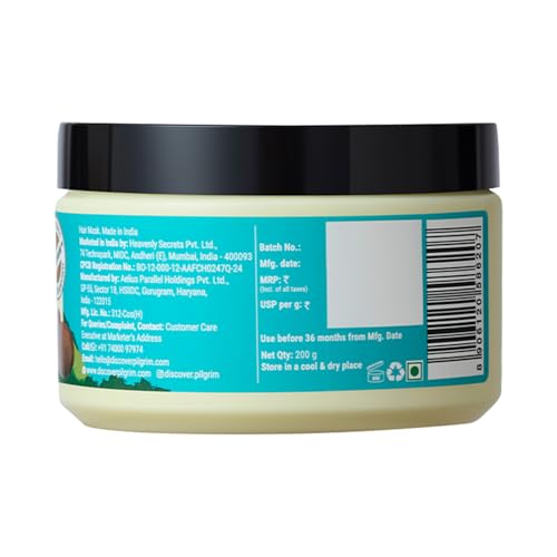Pilgrim Patua & Keratin Smoothening Hair Mask 200ml - Image 8