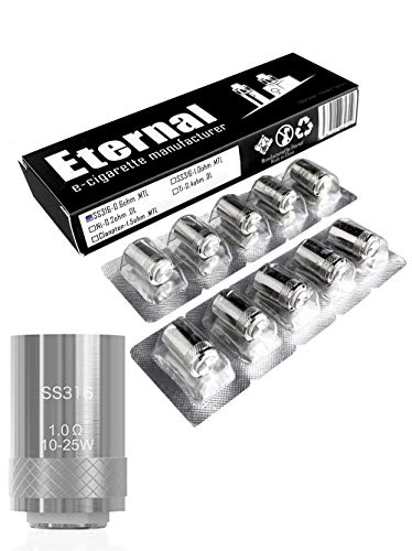 SS316 互換コイル 10個セット Vaiper (1.0Ω（10個）)