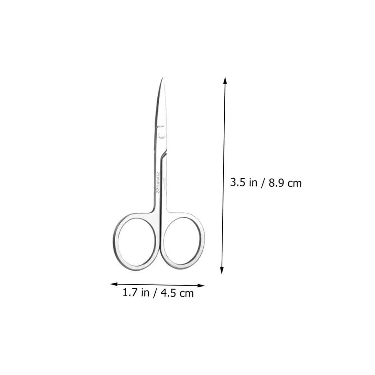 SHERCHPRY 3 Set set per rifinire sopracciglia per sopracciglia tagliacapelli per donne kit pinzette per sopracciglia fermagli per sopracciglia Acciaio inossidabile