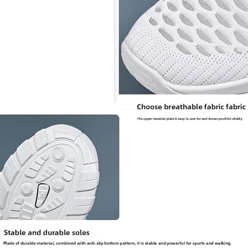 Women's Mesh Backless Mule Sneakers Diabetic Orthopedic Wedge Platform Slip On Walking Slippers with Arch Support Reduce Back &Knee Pressure3