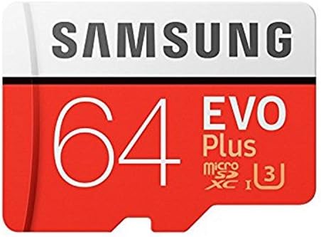 64GB Samsung Evo Plus Micro SD XC Class 10 UHS-1 64G Memory Card for Samsung Galaxy S8, S8+, Note 8, S7 Edge, S5 Active, S4, S3, Cell Phones with Everything But Stromboli Card Reader (MB-MC64)