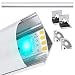 Produktbild Jirvyuk LED Aluminium Profil Aluminium Extrusion Milchig Deckel Endkappen Metall Befestigungs Clips (Silber-U04) (Silber-02)