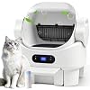Self Cleaning Open Top Automatic Multiple Cat Litter Box, White