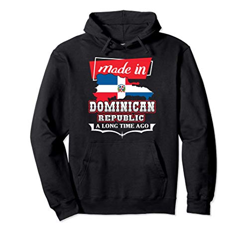 Dominican Republic Long Ago - Country Flag - DR Native Sudadera con Capucha
