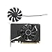 YESJmn 8 5 mm HA9010H12F-Z 2 PIN CPU Cooler kompatybilny dla MSI Geforce GTX1050 Ti GT 1030 Aero ITX 2G OC RX 550 GTX 1650 Aero ITX 4G OC Fan karty graficznej catholic (Blade Color : Only Fan 1 PCS)