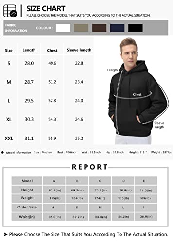 The Gym People Men's Fleece Pullover Hoodie Loose Fit Ultra Soft Hooded Sweatshirt With Pockets Grey #TOP6