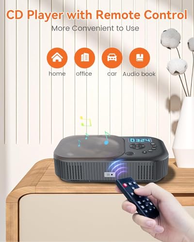 Monodeal CD318 Cd Player Portable,Monodeal Dual Stereo Speakers Portable Cd Player thumb #5