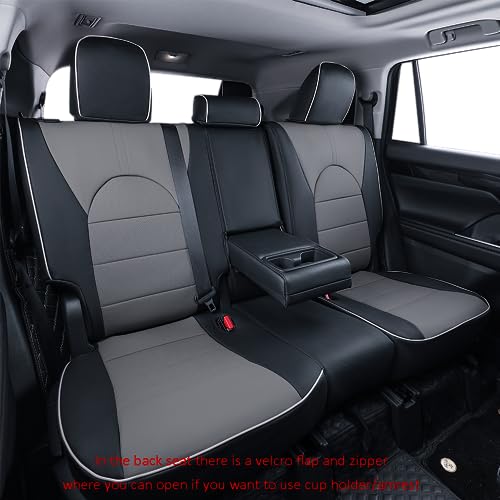 Image of EKR Car Seat Covers for Toyota Camry 2012-2017 (Gas),Full Set