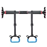 Klimmzugstange Tragbare Einstellbare Länge Indoor Klimmzugstange für Heimübungen, Keine Installation Erforderlich, Klimmzugstange Wandmontage