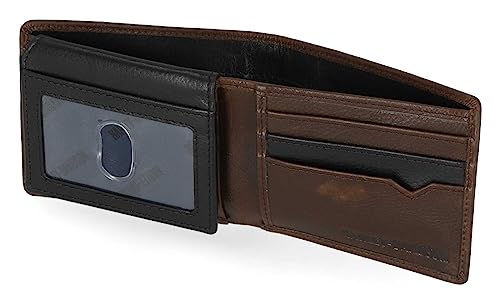 Harley-Davidson Men's 120th Anniversary Leather Passcase Bi-Fold Wallet - Brown3