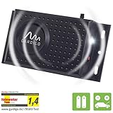 ✅ BLITZLICHT: Ergänzend zum hochfrequenten Ton, der den Marder stört, verfügt das Gerät auch über ein helles Blitzlicht, durch das das Tier zusätzlich abgeschreckt wird