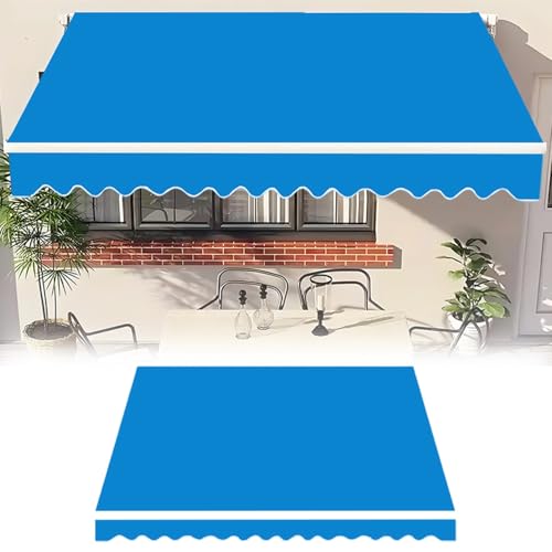 Toile de rechange rétractable 6,5 x 4 m en polyester résistant pour grand balcon - 2