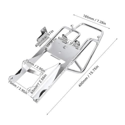 Porte-bagages de queue en acier finition soignée pour Monkey Z50J Z50A